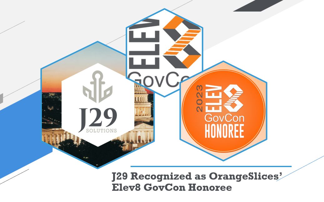 J29 Recognized as OrangeSlices’ Elev8 GovCon Honoree